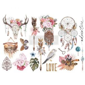 Decor Transfer| Redesign with Prima| Bohemian Solstice (3 hojas)