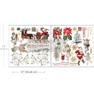 Decor Transfer| Redesign with Prima| Holiday Traditions (2 hojas)