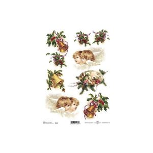 Papel arroz decoupage R0451 A4