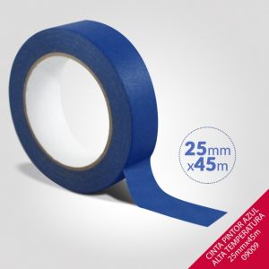 Cinta Pintor Alta Temperatura 25mmx45m.