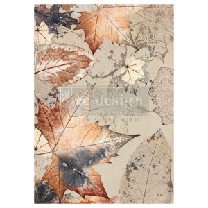 Papel Decoupage de fibra| Redesign with Prima| Whispering Windfall A1