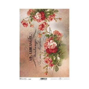 Papel arroz decoupage R1187 A4