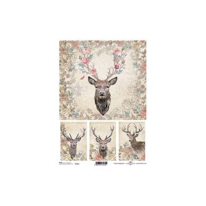 Papel arroz decoupage R1311 A4