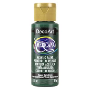 Pintura acrílica americana verde os.hauser nº133 60cc.