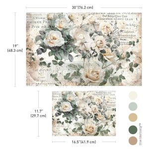 Papel Decoupage| Redesign with Prima| My Garden Whimsy
