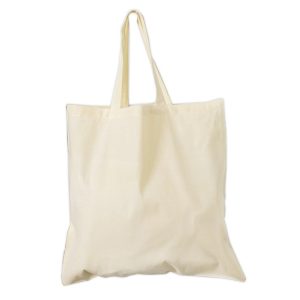 Tote bag bolsa asas algodón 37x41cm