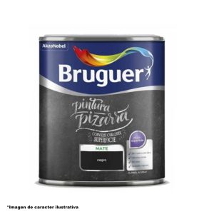 Pintura pizarra negro mate al agua 750ml.