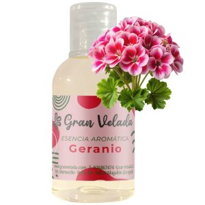 Esencia aromática de geranio 50ml.
