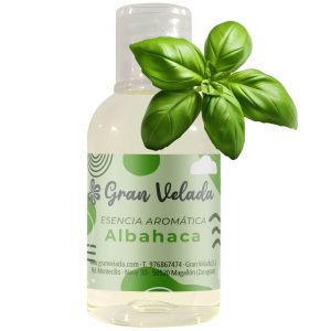 Esencia aromática de albahaca 50ml.